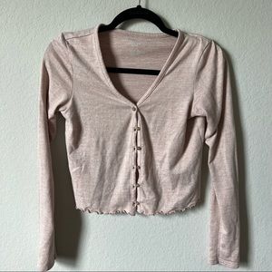 American Eagle cropped sweater